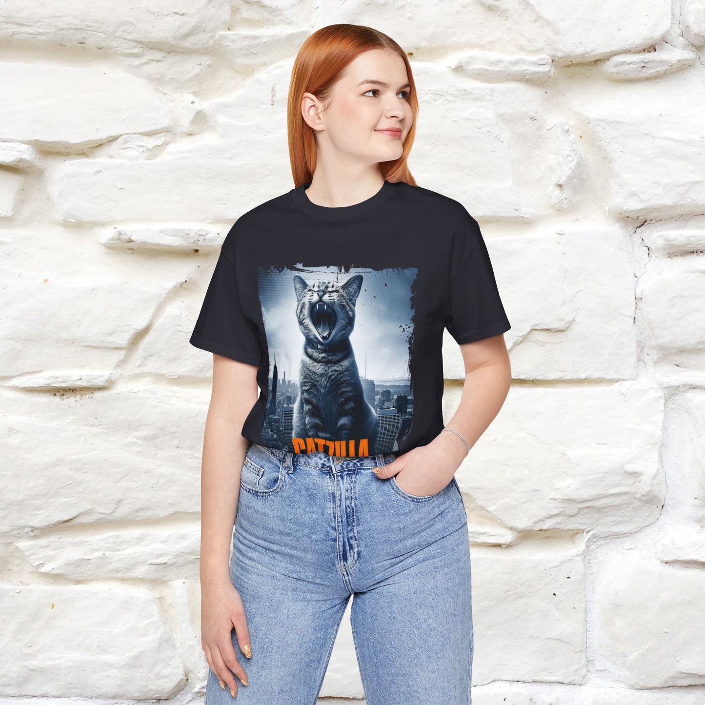 Catzilla T-Shirt | Cat T-Shirt | Nunu&Miao Studio - Nunu&Miao Studio