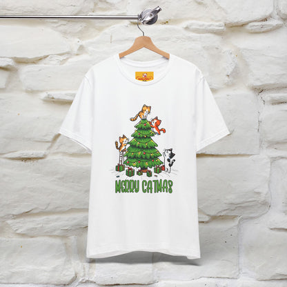 ''Merry Catmas'' | Cattitude Christmas Tee| Nunu&Miao Studio - Nunu&Miao Studio