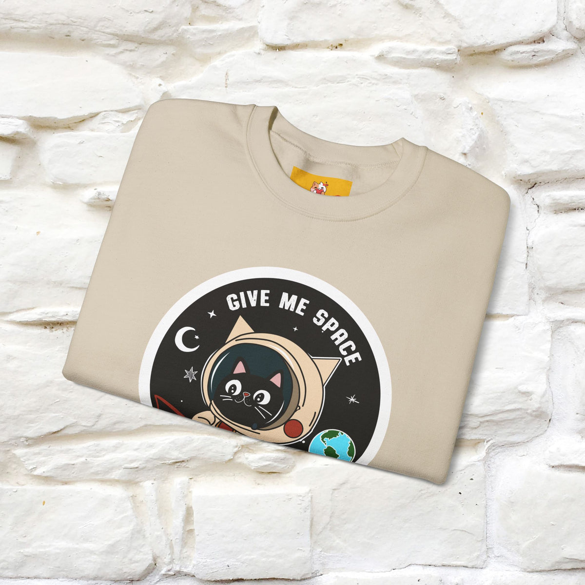 ''Give Me Space'' |Cat Sweatshirt | Nunu&Miao Studio