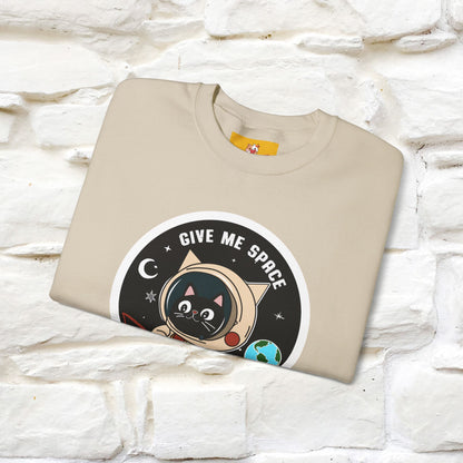 ''Give Me Space'' |Cat Sweatshirt | Nunu&Miao Studio