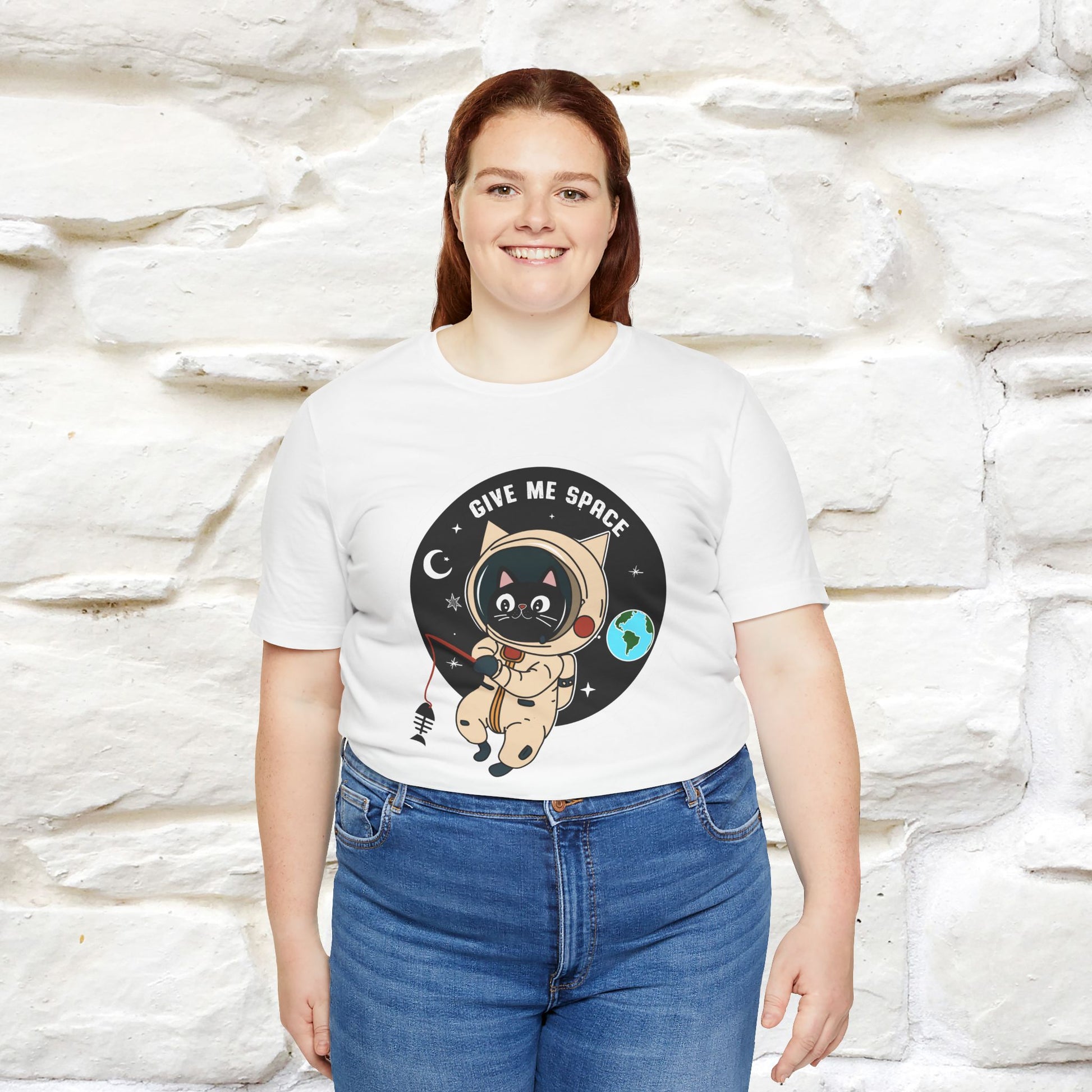 "Funny stay-at-home tee" Cat T-shirt |Nunu&Miao Studio - Nunu&Miao Studio