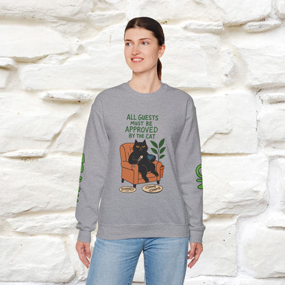 ''All Guests Must Be Approved...'' |Cat Sweatshirt | Nunu&Miao Studio
