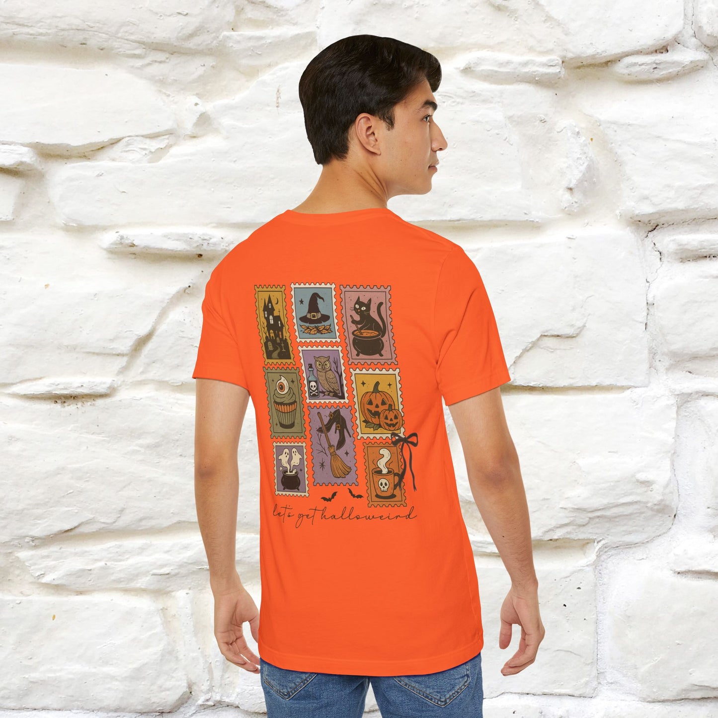 "Let-s Get Halloweeind" Hakkoween Cat T-shirt |Nunu&Miao Studio - Nunu&Miao Studio