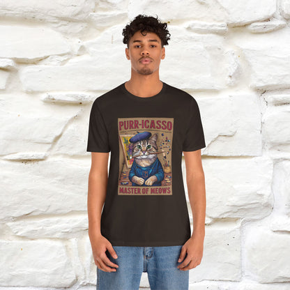 ''Purr-Icasso Masters Of Meows'' | CatT-Shirt | Nunu&Miao Studio - Nunu&Miao Studio