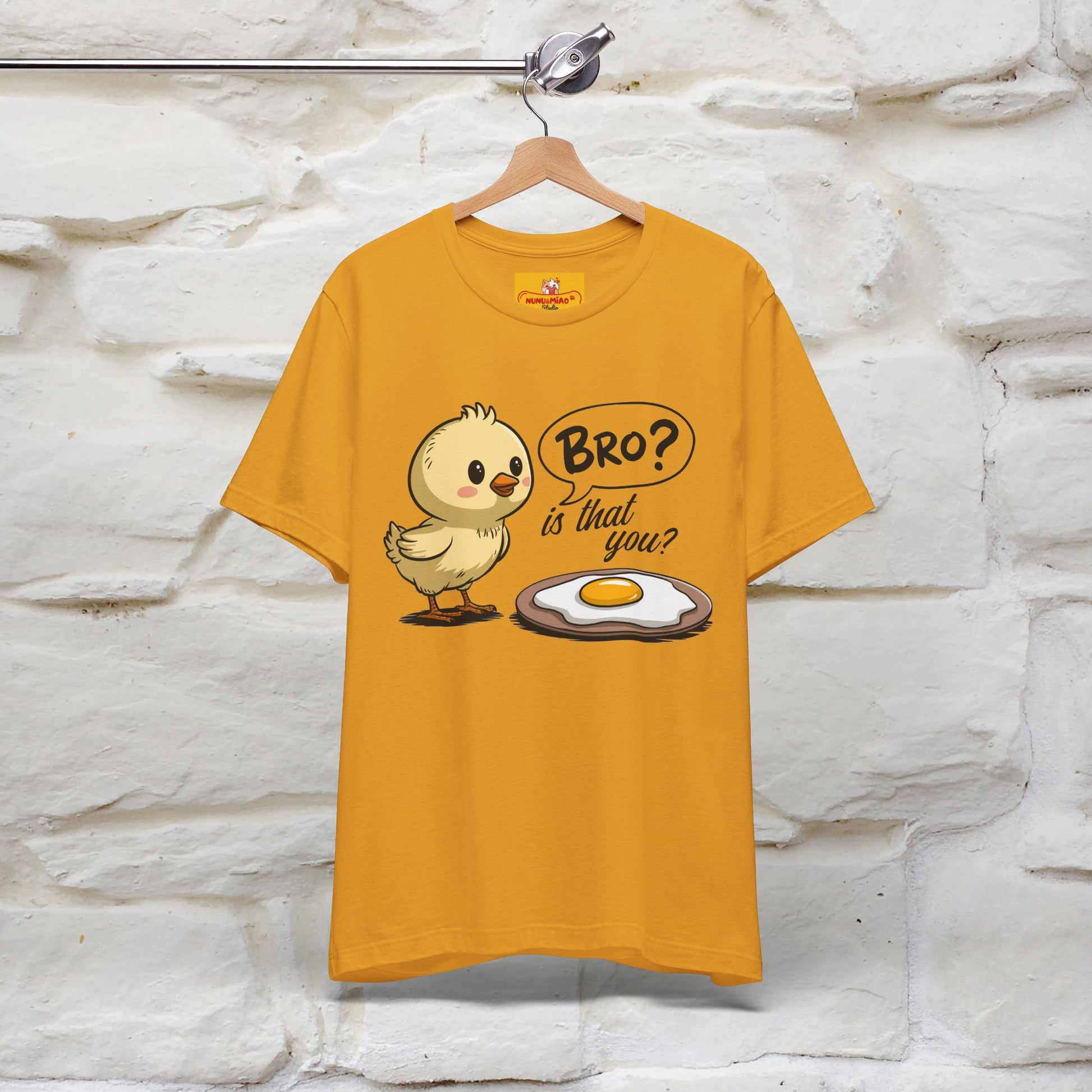 "Bro Is That You?" Funny Chicken T-shirt |Nunu&Miao Studio - Nunu&Miao Studio