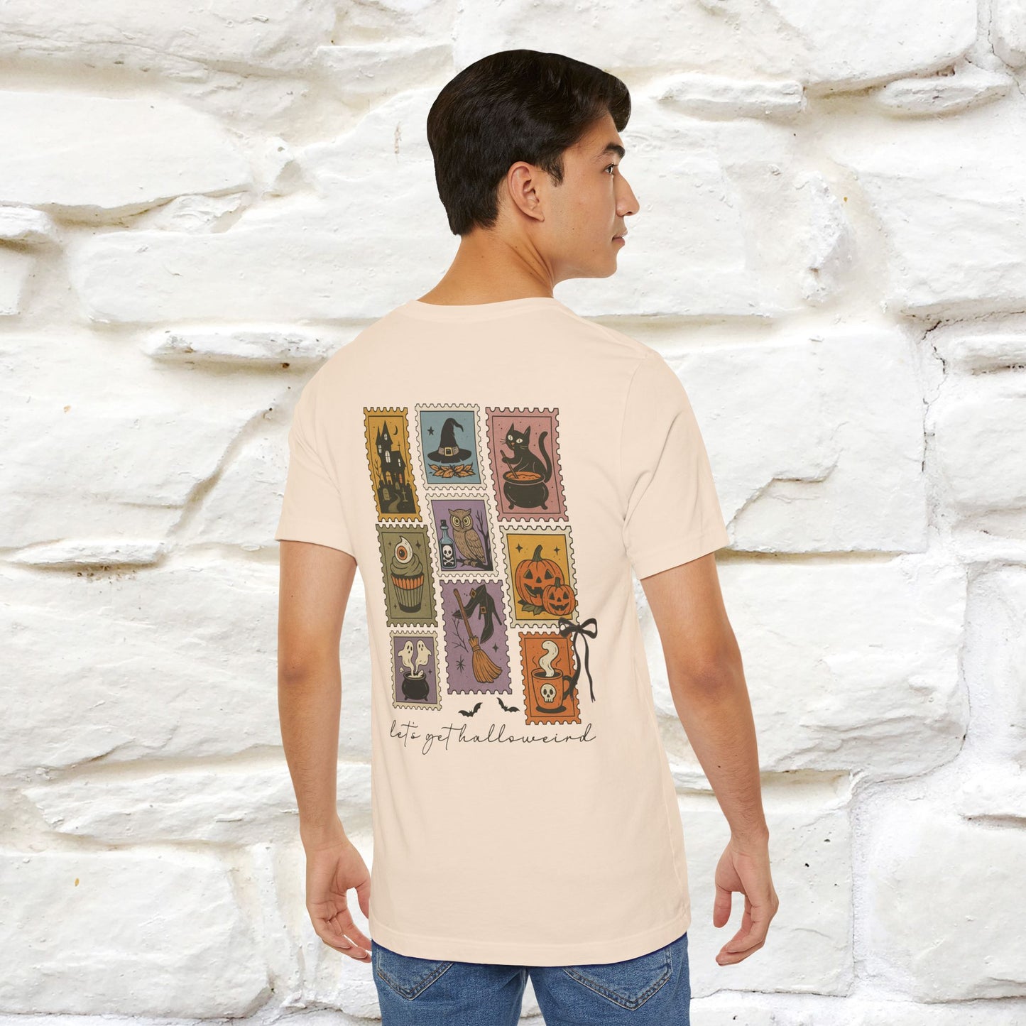 "Let-s Get Halloweeind" Hakkoween Cat T-shirt |Nunu&Miao Studio - Nunu&Miao Studio