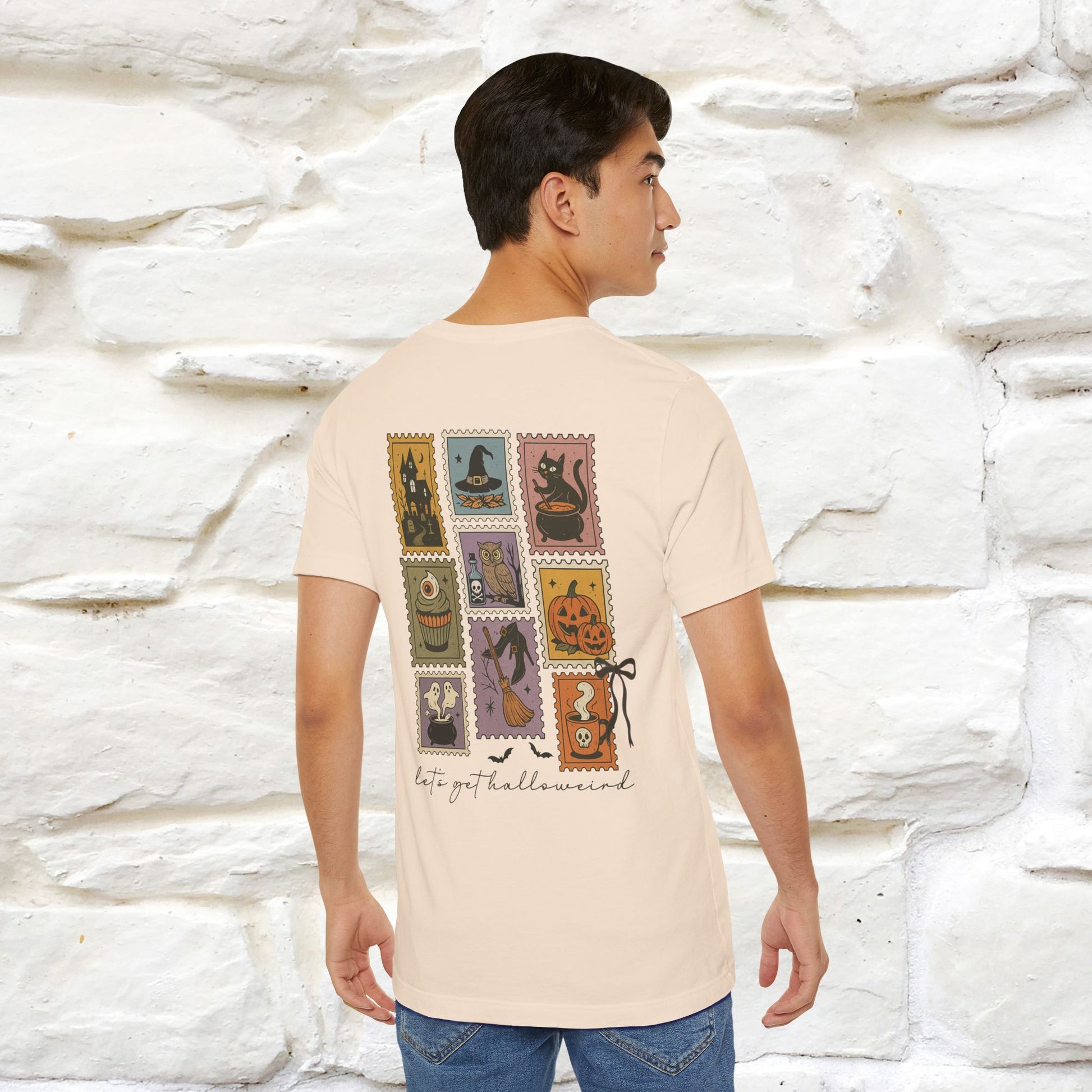 "Let-s Get Halloweeind" Hakkoween Cat T-shirt |Nunu&Miao Studio - Nunu&Miao Studio