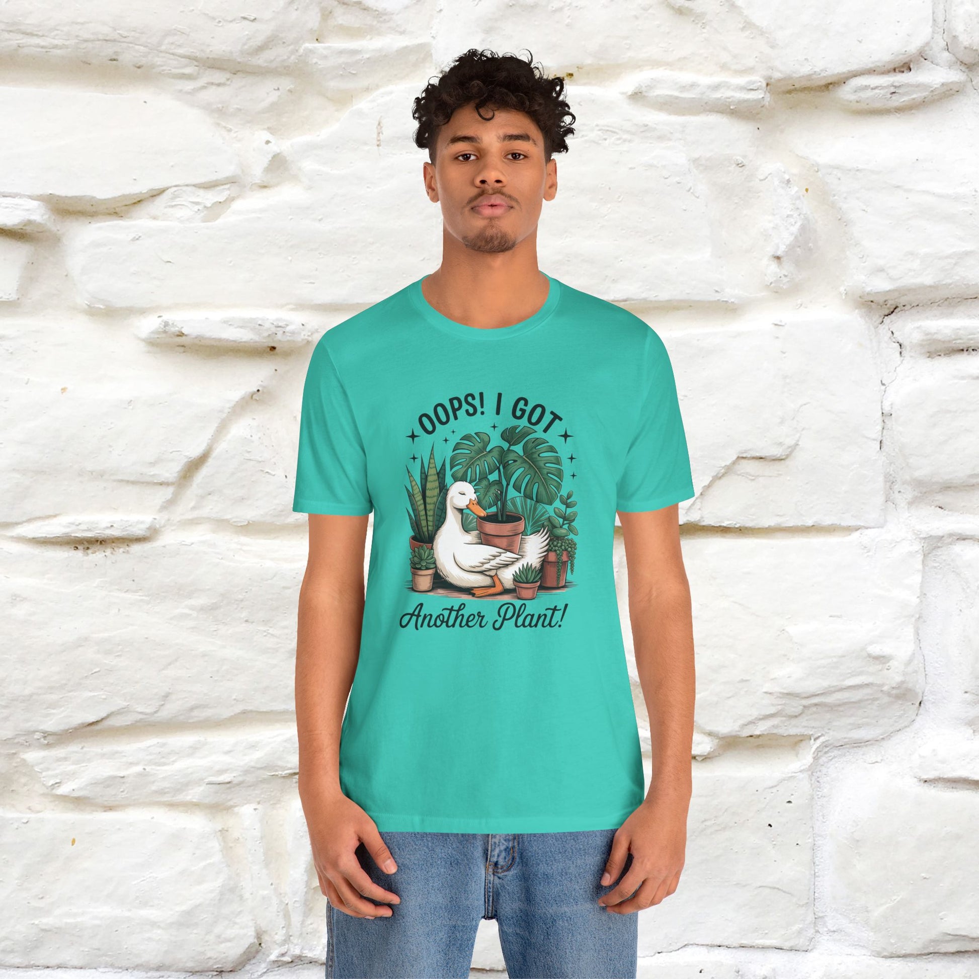 "Oops! I Got Another Plant" Plant T-shirt |Nunu&Miao Studio - Nunu&Miao Studio