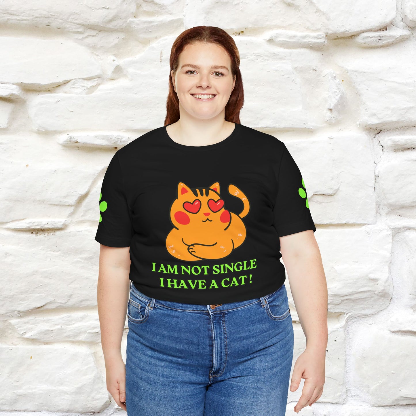 ''I’m Not Single, I Have a Cat'' |Cat Shirt | Nunu&Miao Studio - Nunu&Miao Studio