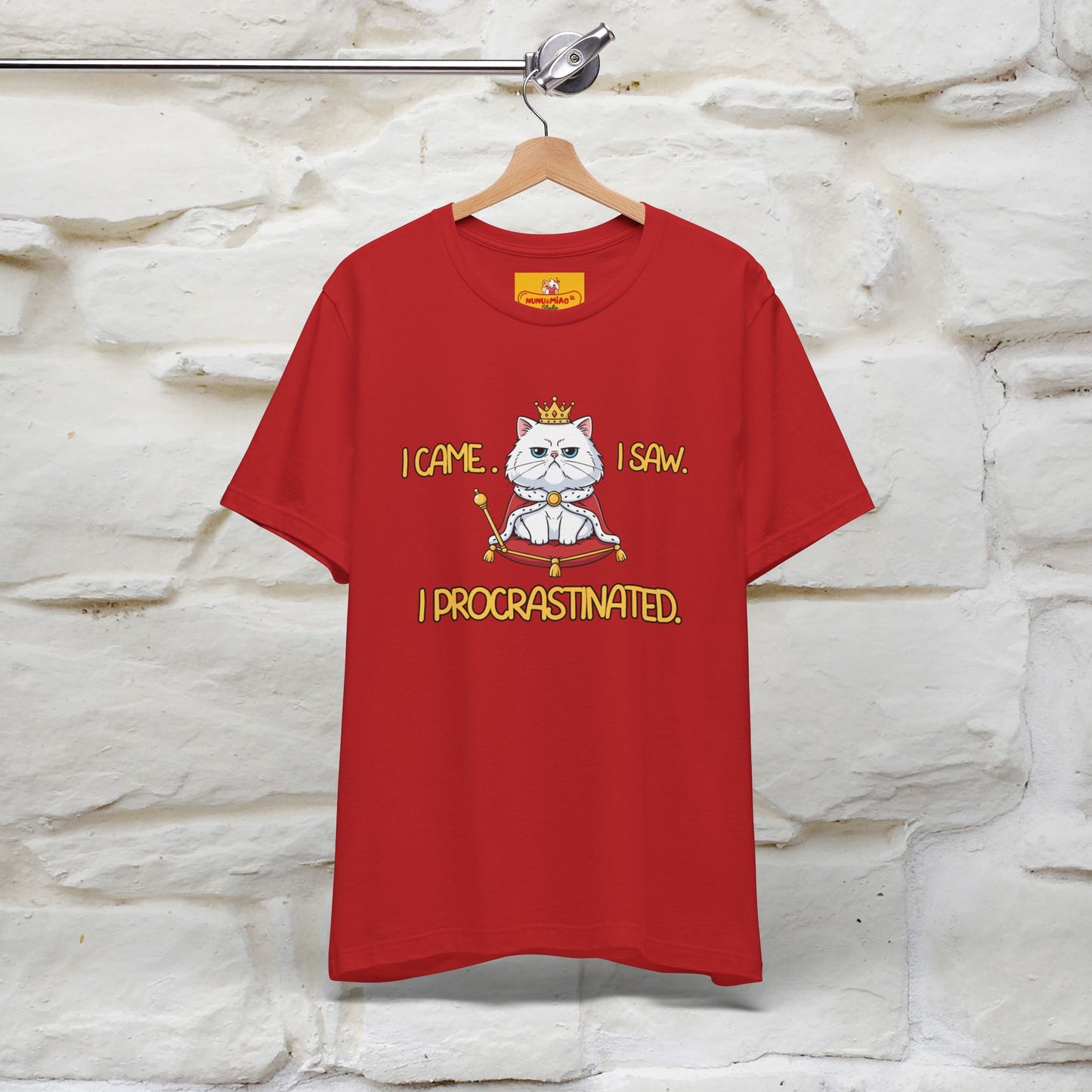 ''I came. I saw. I procrastinated.''| Funny T-Shirt | Nunu&Miao Studio