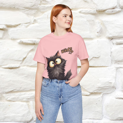 ''What ?'' | Cat T-Shirt  | Nunu&Miao Studio - Nunu&Miao Studio