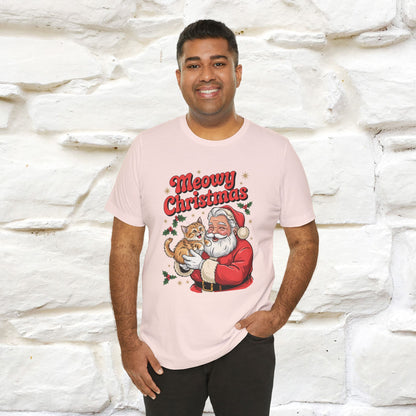 “Meowy Christmas” | Cat T-Shirt | Nunu&Miao Studio