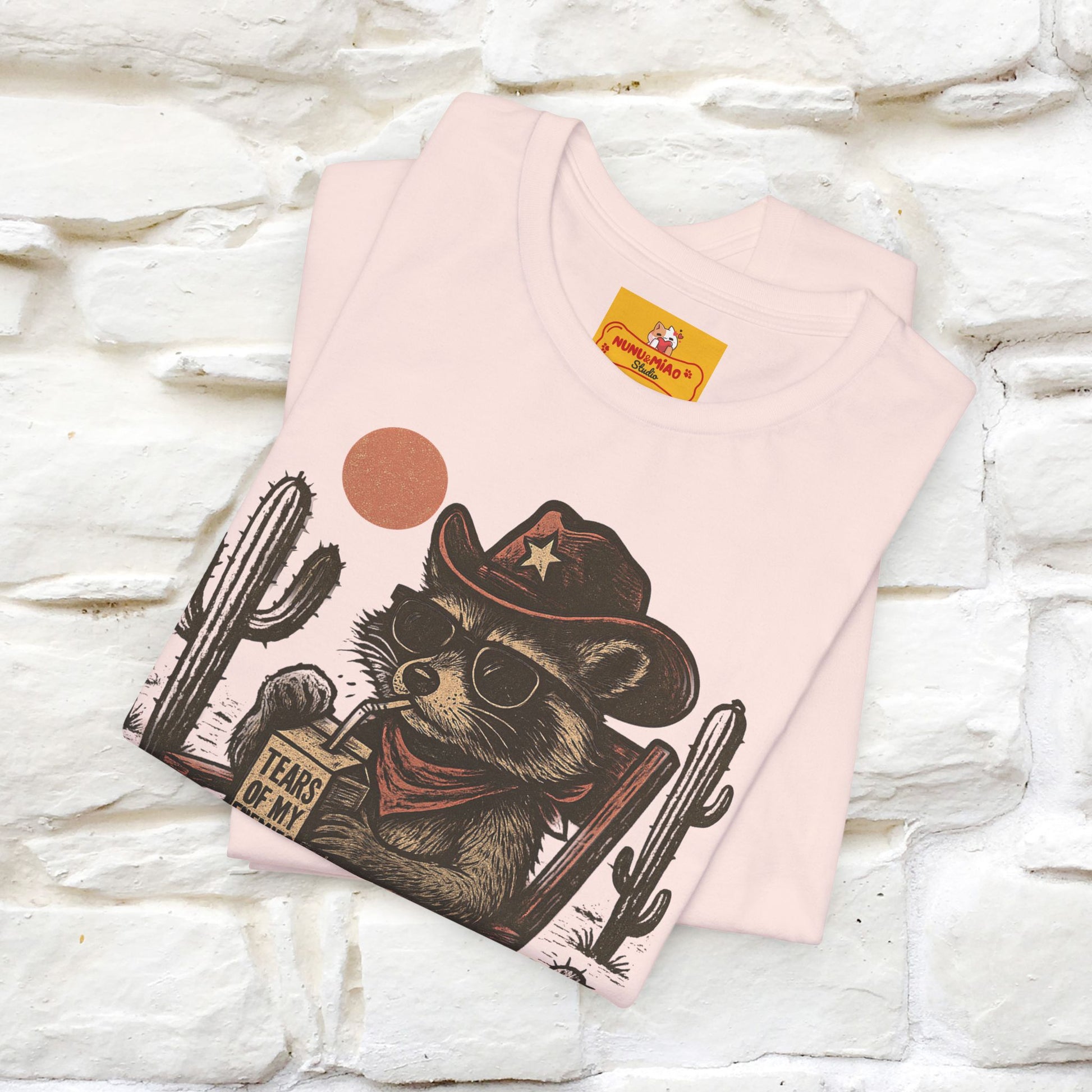 "Tears Of My Enemies" Cat T-shirt |Nunu&Miao Studio - Nunu&Miao Studio