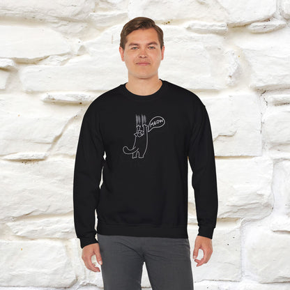 ''Meow.'' |Cat Sweatshirt | Nunu&Miao Studio