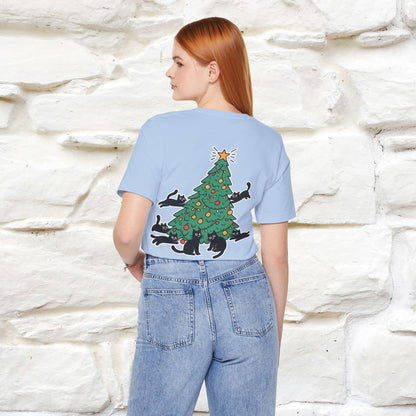 “Cat Christmas Tree” | Cat T-Shirt | Nunu&Miao Studio
