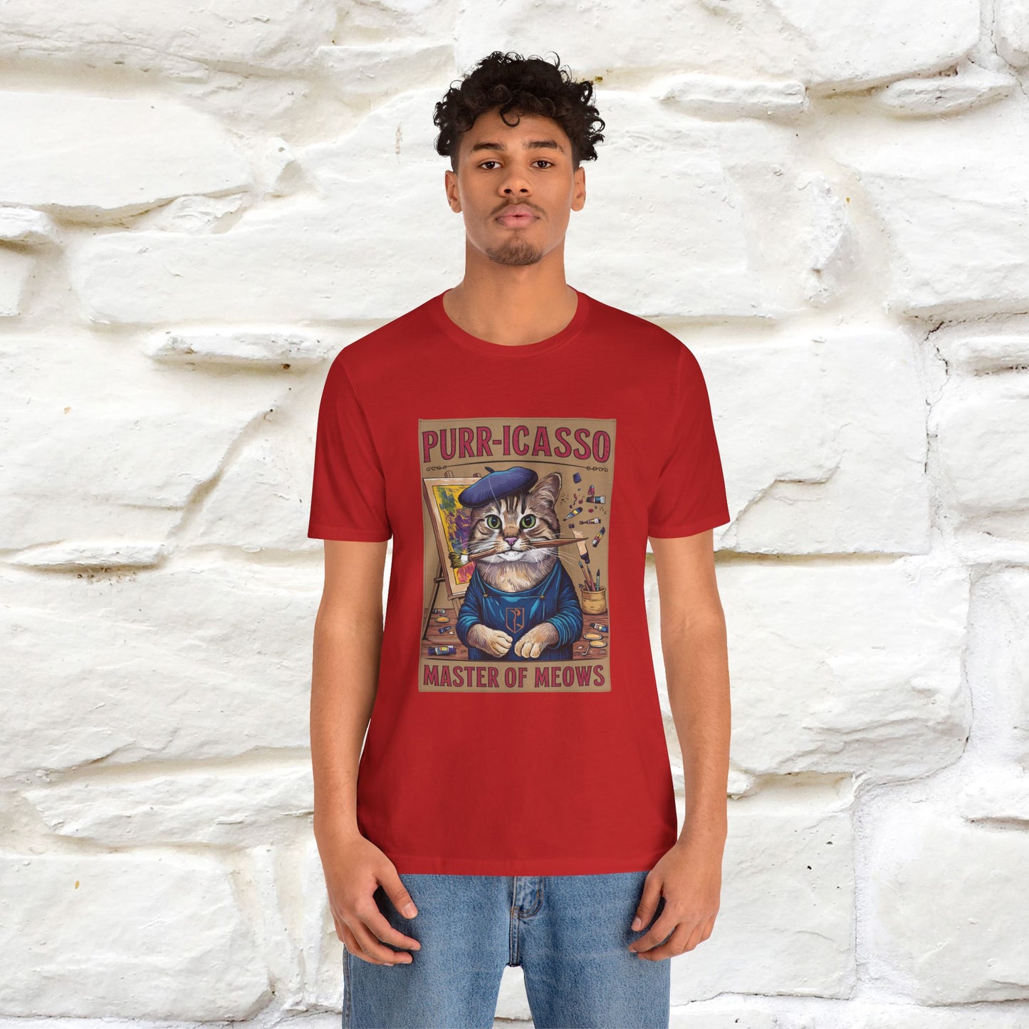 ''Purr-Icasso Masters Of Meows'' | CatT-Shirt | Nunu&Miao Studio - Nunu&Miao Studio