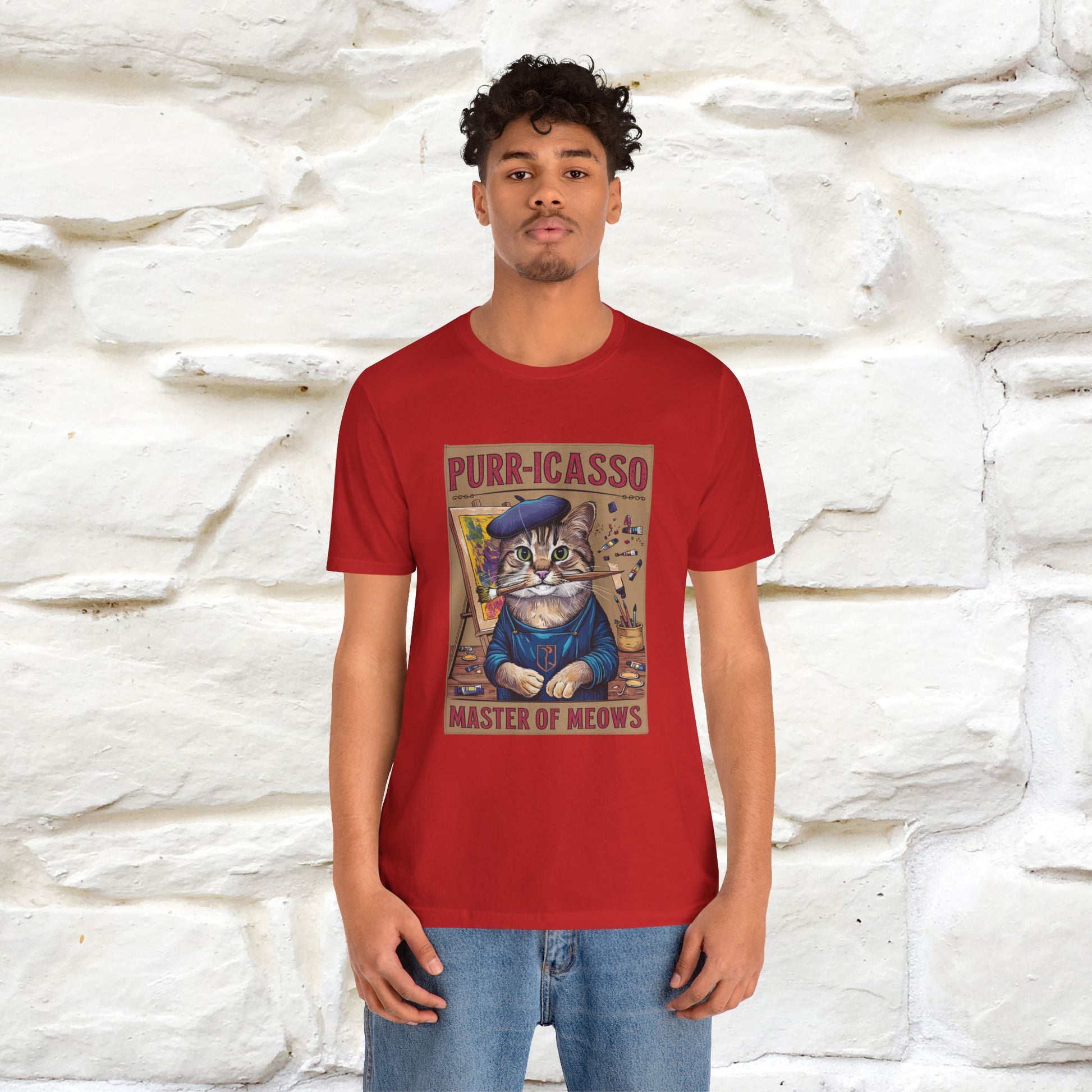 ''Purr-Icasso Masters Of Meows'' | CatT-Shirt | Nunu&Miao Studio - Nunu&Miao Studio