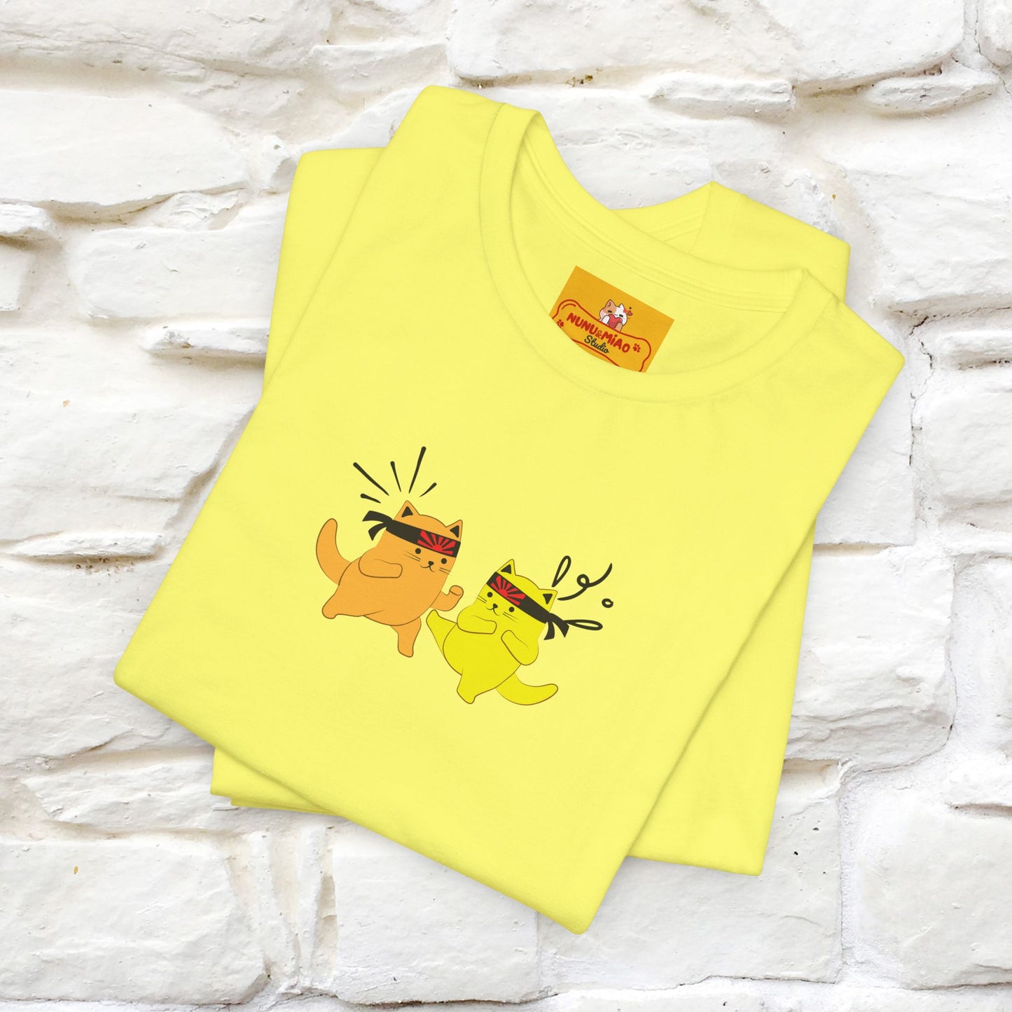 "You Have the Power to Protect Your Peace" Cat T-Shirt| Front & Back Design | Nunu&Miao Studio - Nunu&Miao Studio