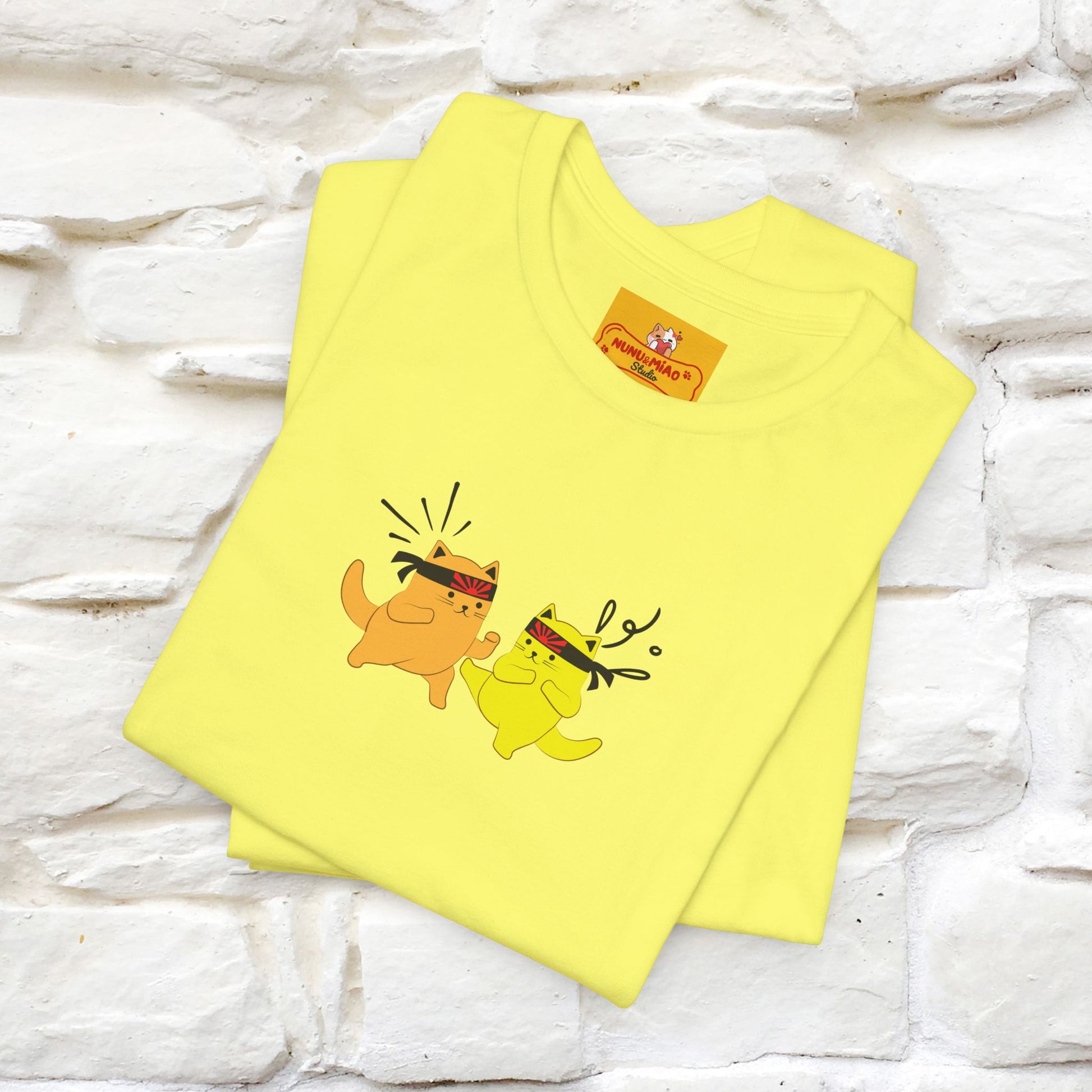 "You Have the Power to Protect Your Peace" Cat T-Shirt| Front & Back Design | Nunu&Miao Studio - Nunu&Miao Studio