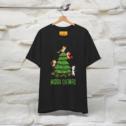''Merry Catmas'' | Cattitude Christmas Tee| Nunu&Miao Studio - Nunu&Miao Studio