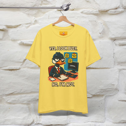 ''Yes, I Look Busy. No I'm Not.''|  Sarcastic Cat T-Shirt | Nunu&Miao Studio