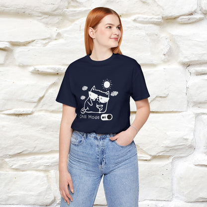 ''Chill Mode on'' Cat T-Shirt | Nunu&Miao Studio