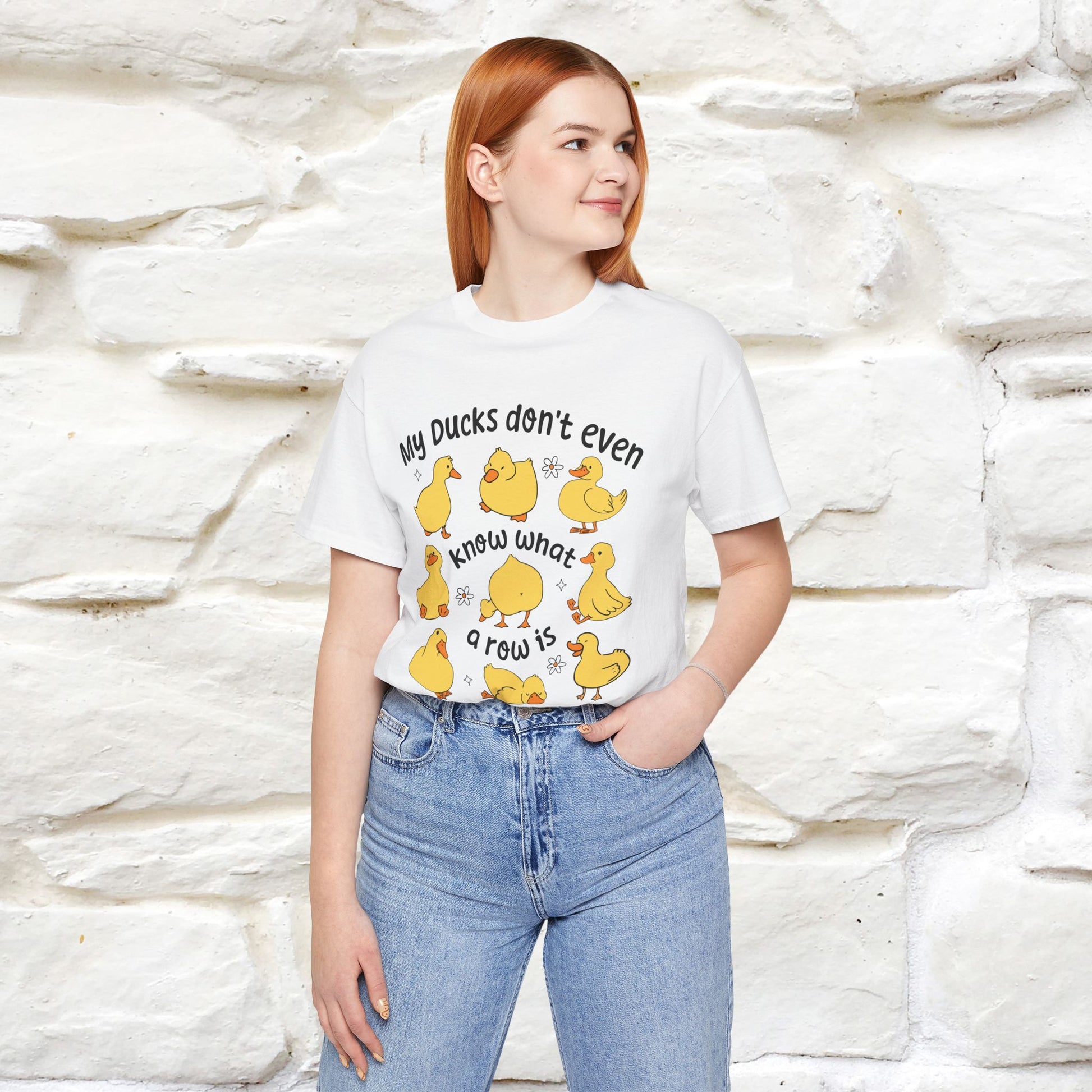"My Duck Don't Even Know What A Row Is" Funny T-shirt |Nunu&Miao Studio - Nunu&Miao Studio