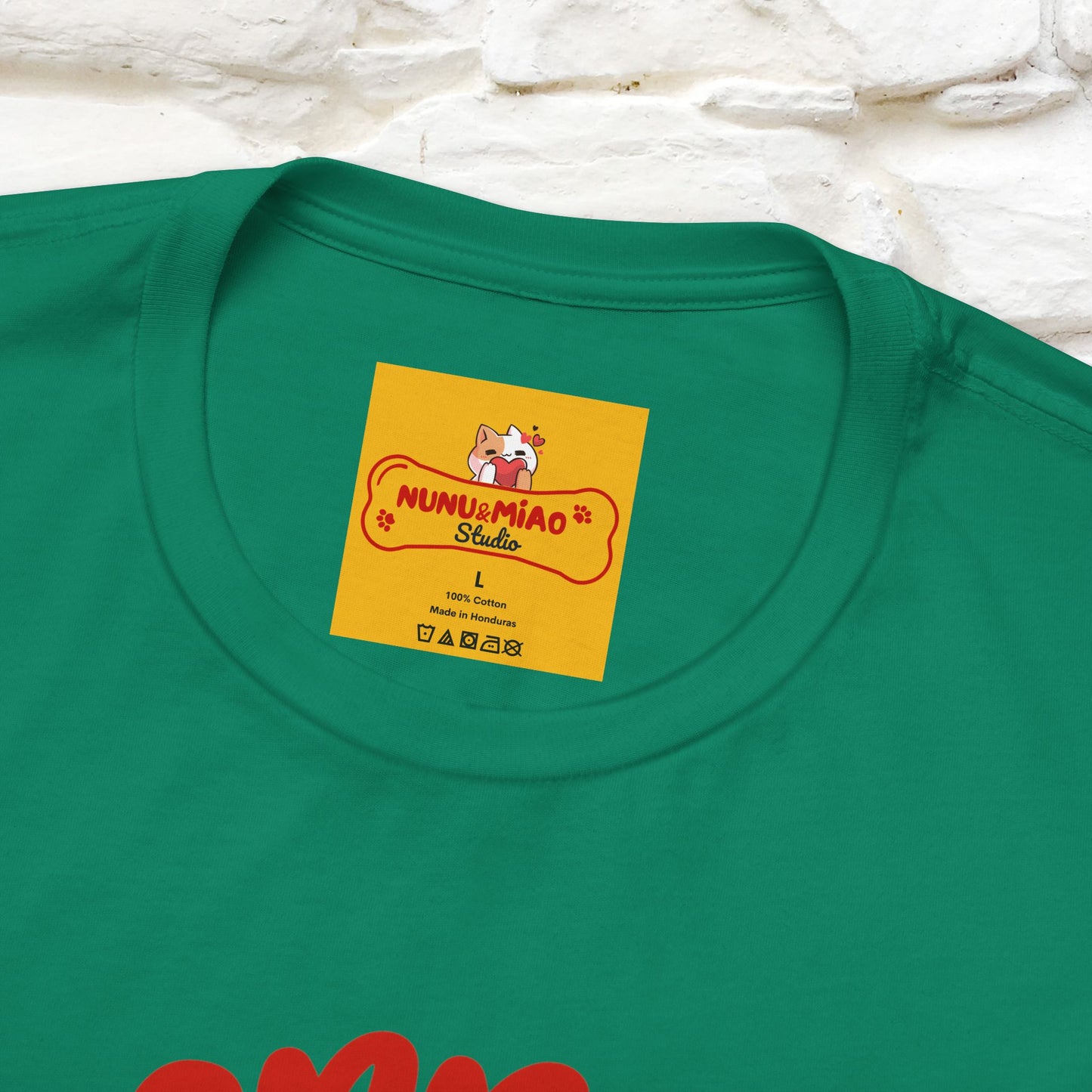 ''Ommm, Keep Calm'' Cat T-Shirt | Nunu&Miao Studio - Nunu&Miao Studio