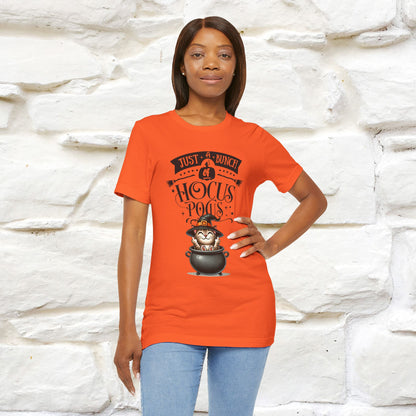 "Just A Bunch Of Hocus Pocus" Cat  T-shirt |Nunu&Miao Studio - Nunu&Miao Studio