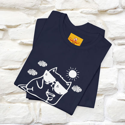 ''Chill Mode on'' Cat T-Shirt | Nunu&Miao Studio