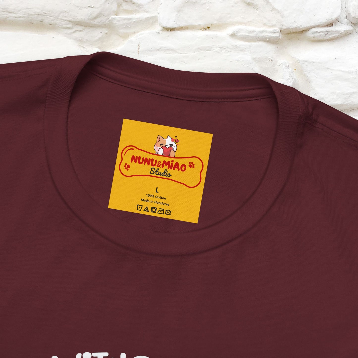 "Without My Cats and Coffee, My Heart Would Be Empty" Cat T-shirt | Nunu&Miao Studio - Nunu&Miao Studio