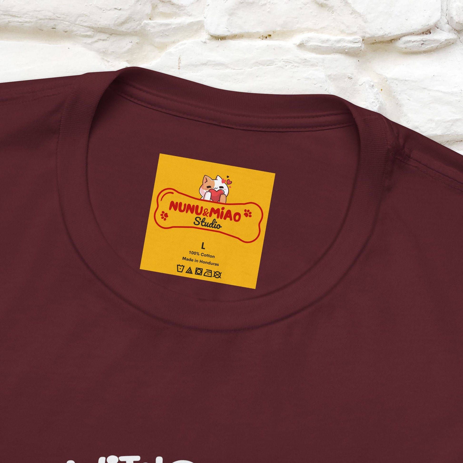 "Without My Cats and Coffee, My Heart Would Be Empty" Cat T-shirt | Nunu&Miao Studio - Nunu&Miao Studio