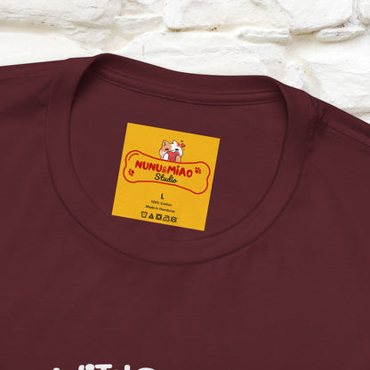 "Without My Cats and Coffee, My Heart Would Be Empty" Cat T-shirt | Nunu&Miao Studio - Nunu&Miao Studio