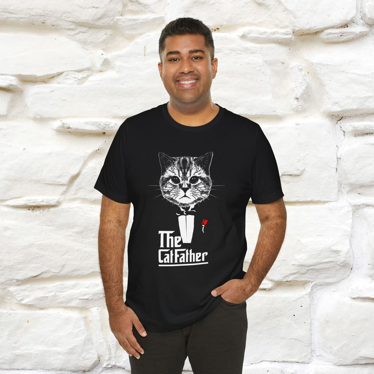 ''The Cat Father T-Shirt''| Iconic Cat Lover Tee | Nunu&Miao Studio