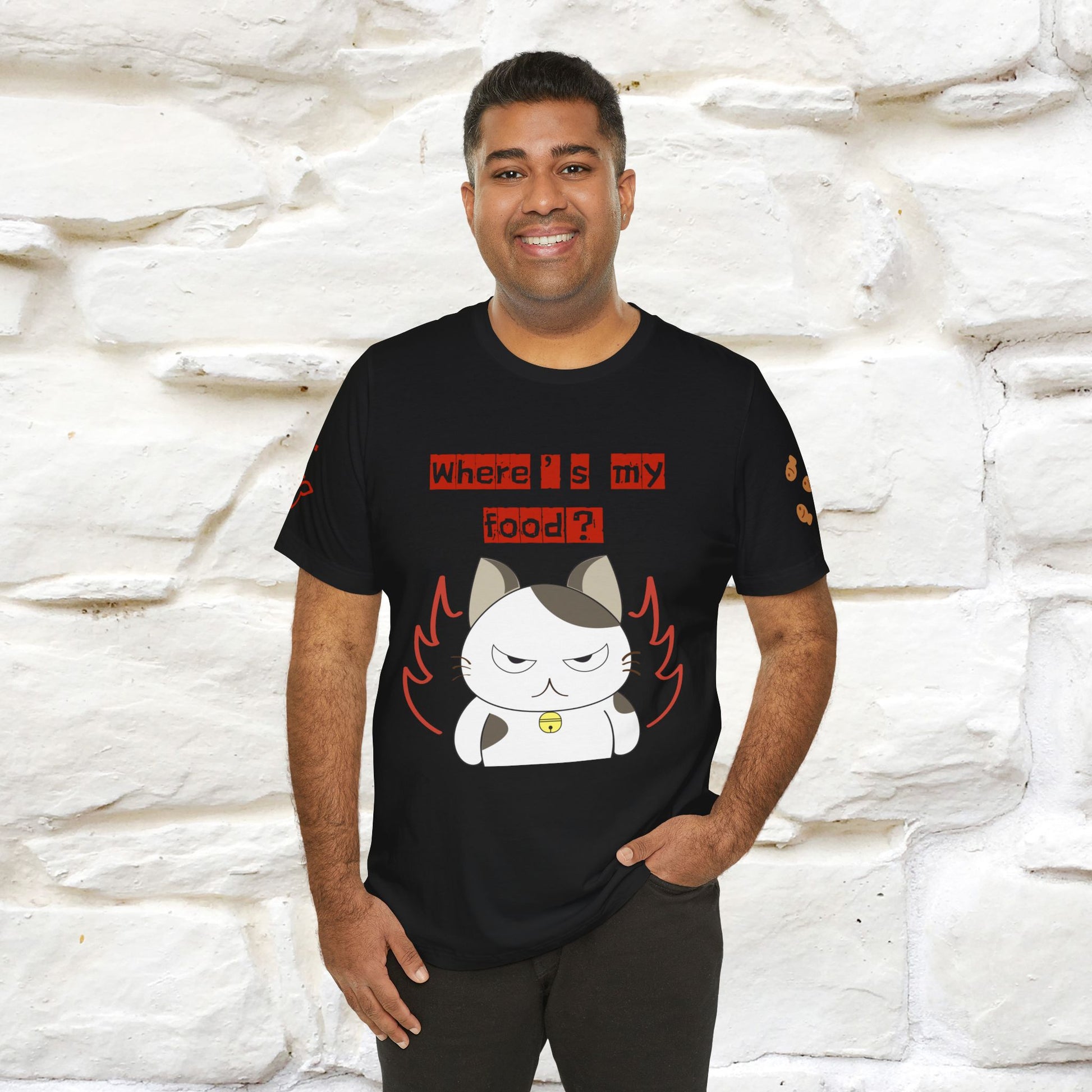 ''Where Is My ....?"  Cat T-shirt| Nunu&Miao Studio - Nunu&Miao Studio