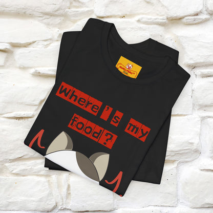 ''Where Is My ....?"  Cat T-shirt| Nunu&Miao Studio - Nunu&Miao Studio