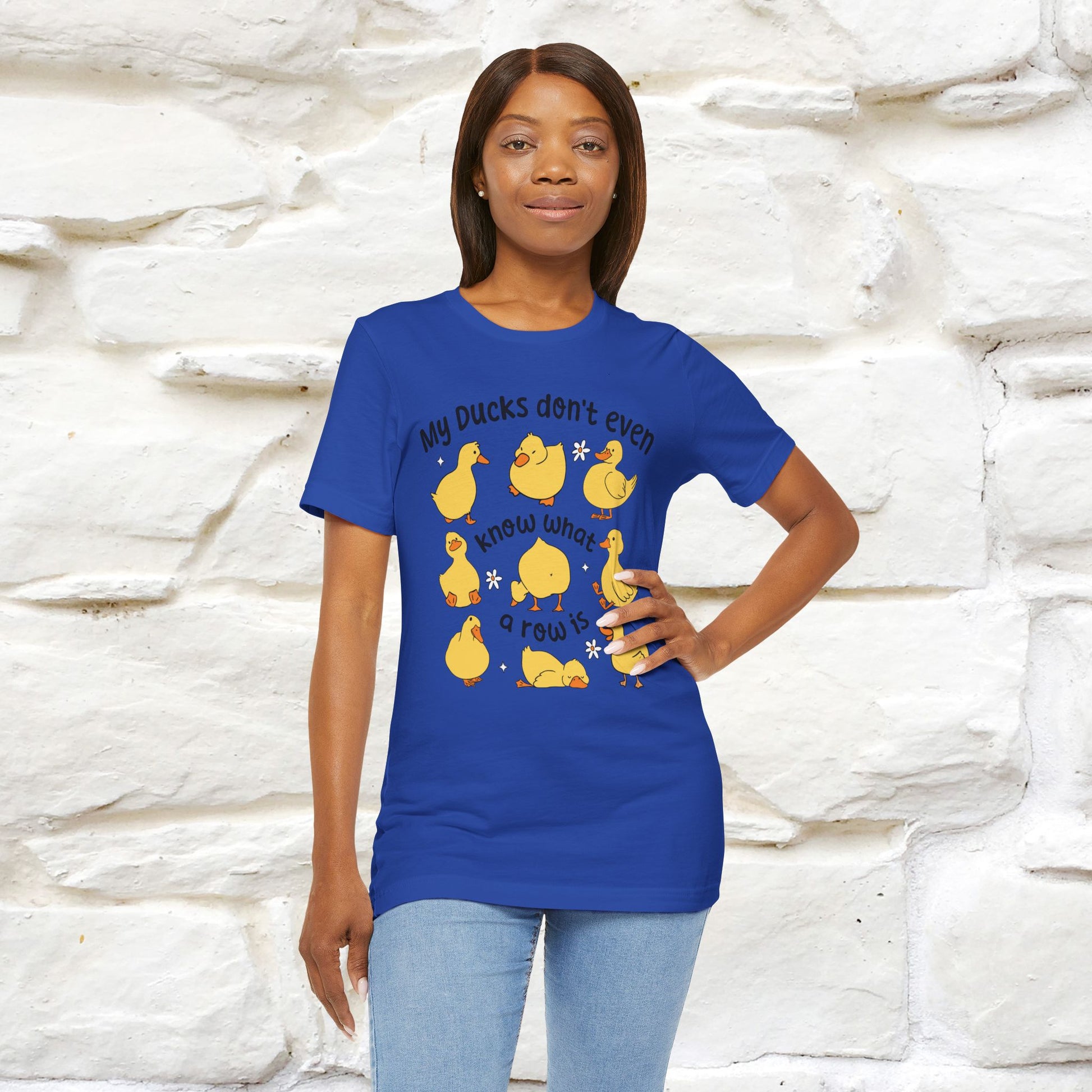 "My Duck Don't Even Know What A Row Is" Funny T-shirt |Nunu&Miao Studio - Nunu&Miao Studio