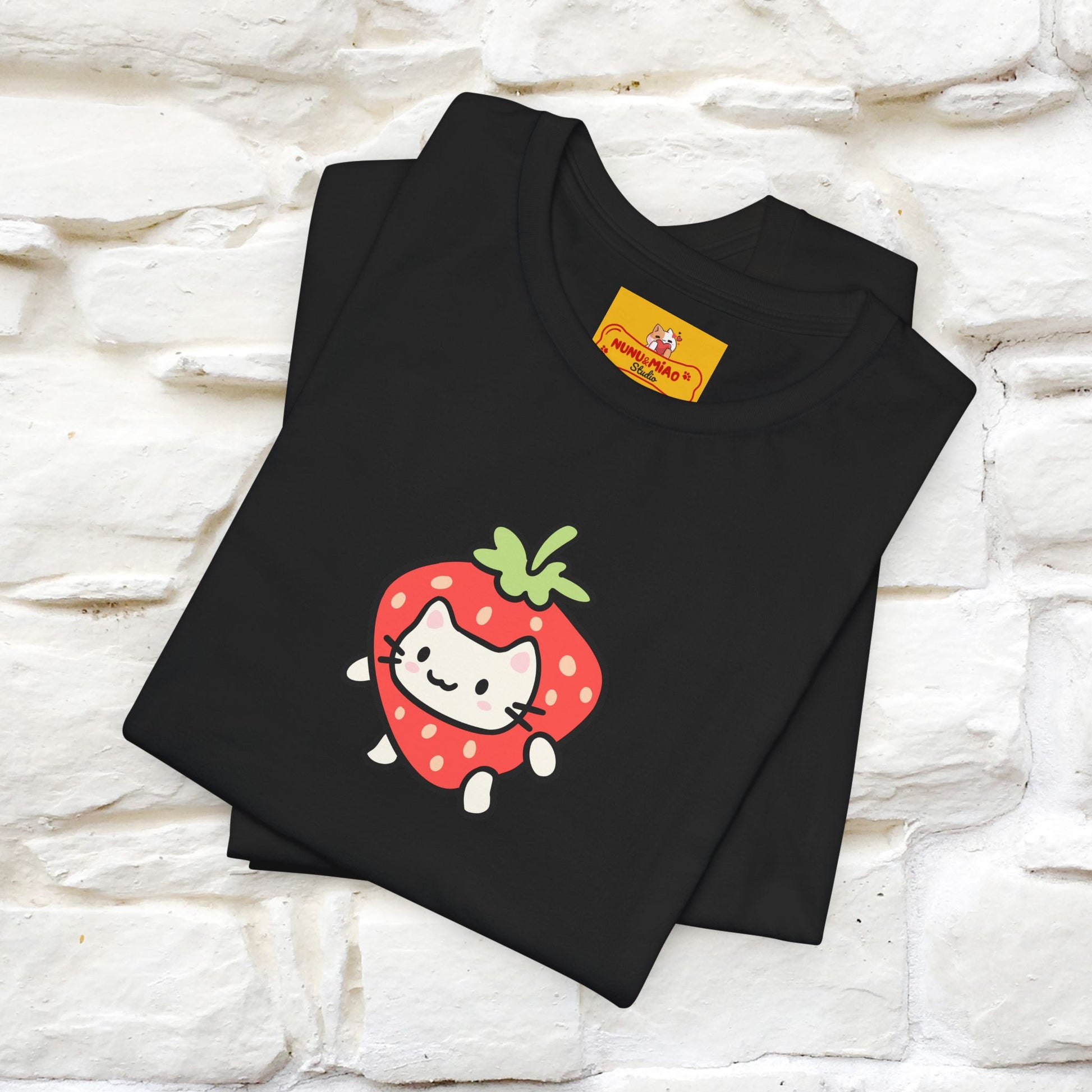 "Dream Without Fear And Love Without Limits'' Cat T-Shirt | Front & Back Design | Nunu&Miao Studio - Nunu&Miao Studio