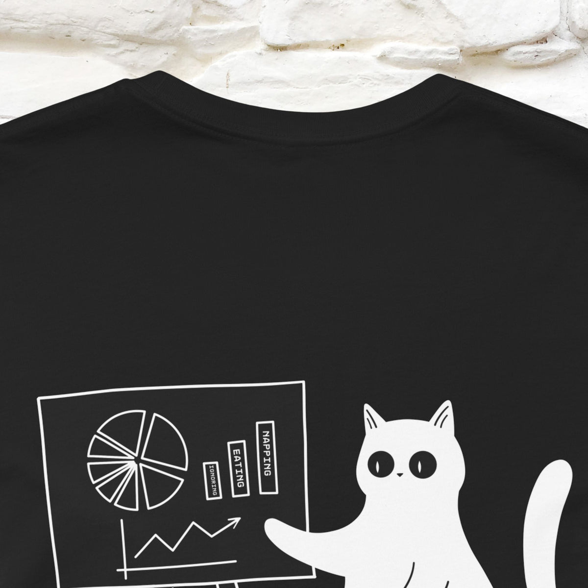 “Trust me, I’m statistically significant.”|  Cat T-Shirt | Front & Back Design | Nunu&Miao Studio