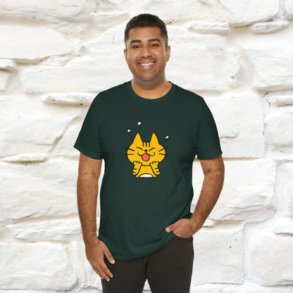 ""It's A Good Day" Cat T-Shirt| Front & Back Design | Nunu&Miao Studio - Nunu&Miao Studio