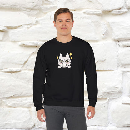 ''Don't Let Yourself Down.'' | Cute Cat Sweatshirt | Nunu&Miao Studio
