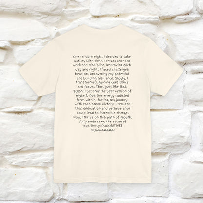 “Miaoolight.” | Cat T-Shirt | Front & Back Design | Nunu&Miao Studio
