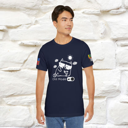 ''Chill Mode on'' Cat T-Shirt | Nunu&Miao Studio