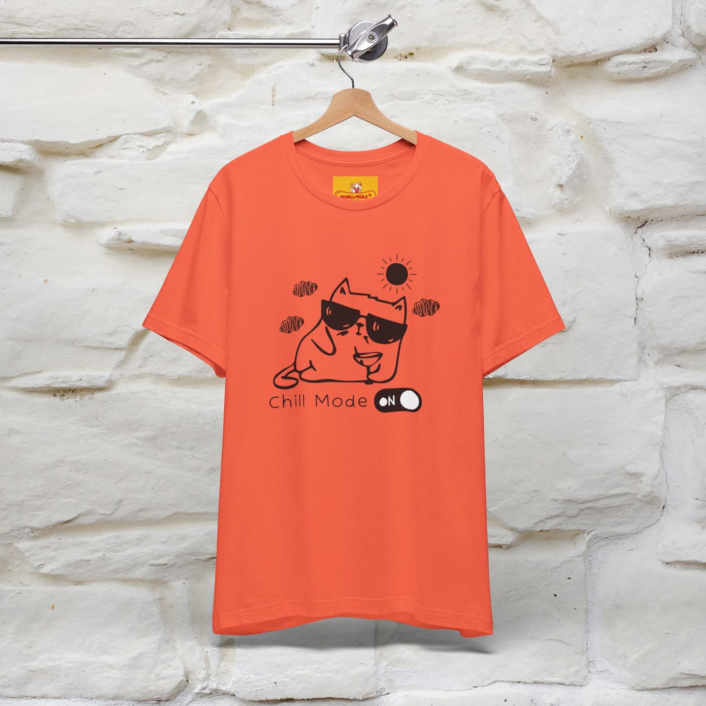 ''Chill Mode on'' Cat T-Shirt | Nunu&Miao Studio