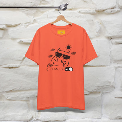 ''Chill Mode on'' Cat T-Shirt | Nunu&Miao Studio