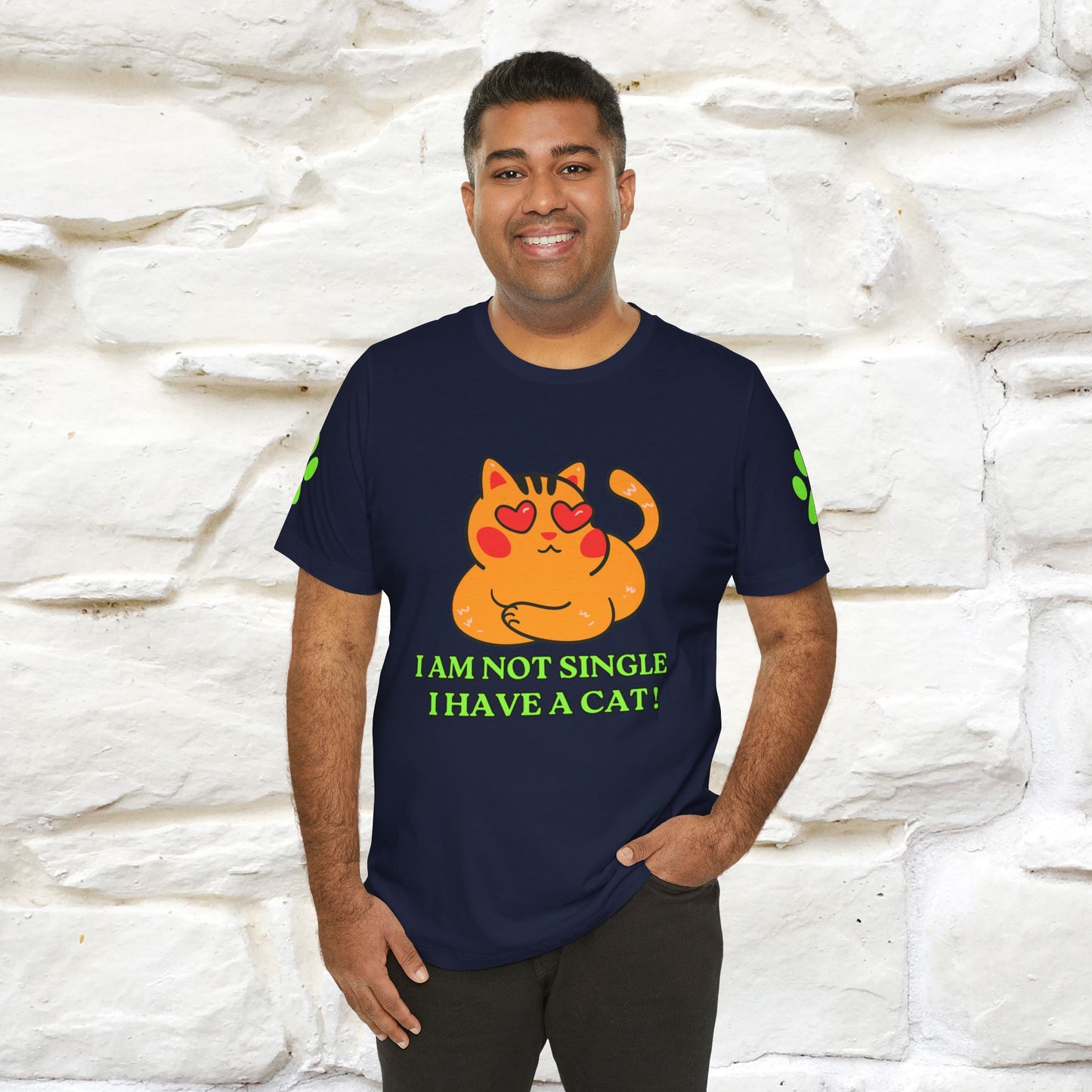 ''I’m Not Single, I Have a Cat'' |Cat Shirt | Nunu&Miao Studio - Nunu&Miao Studio