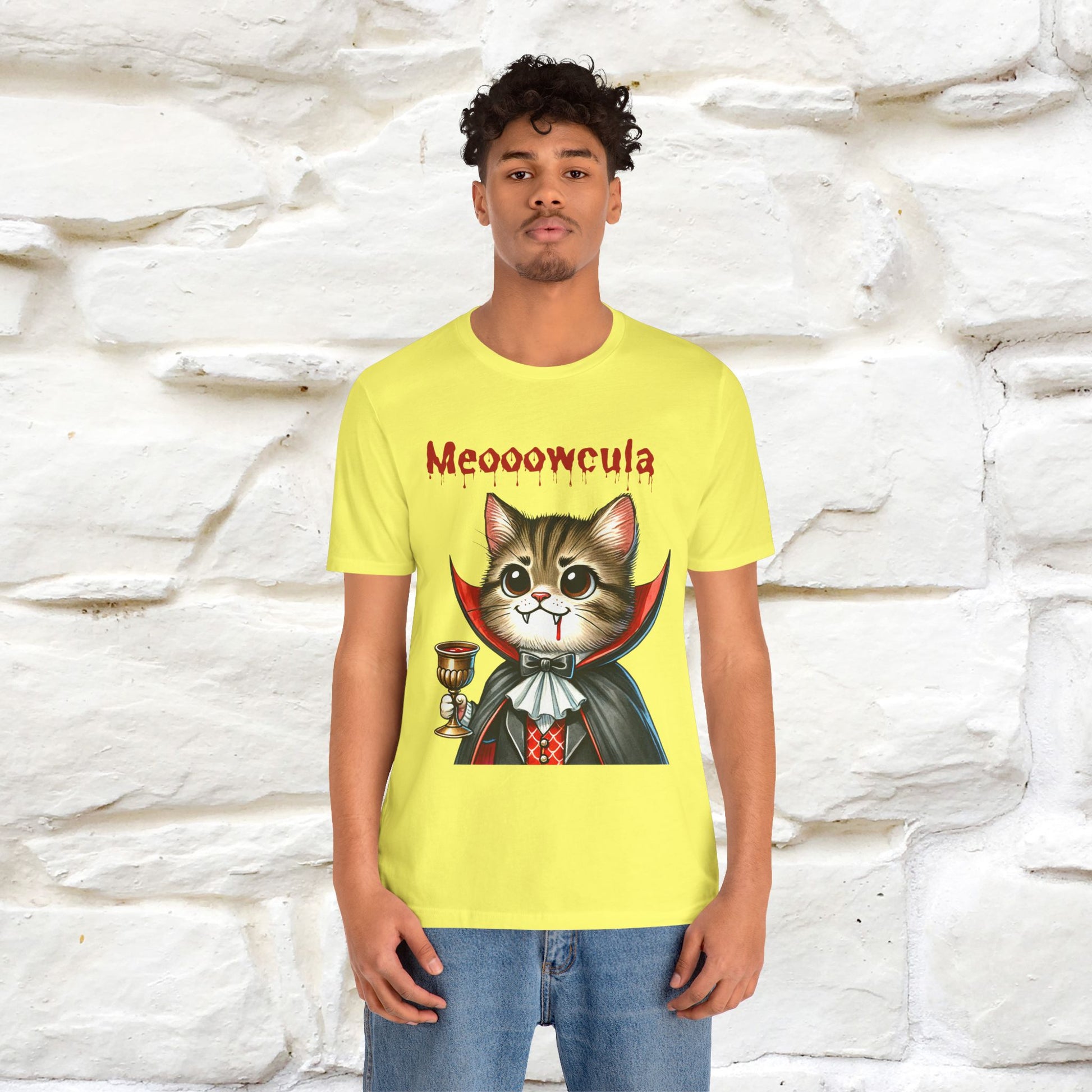 "Meooowcula" Cat T-shirt |Nunu&Miao Studio - Nunu&Miao Studio