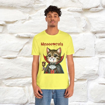 "Meooowcula" Cat T-shirt |Nunu&Miao Studio - Nunu&Miao Studio