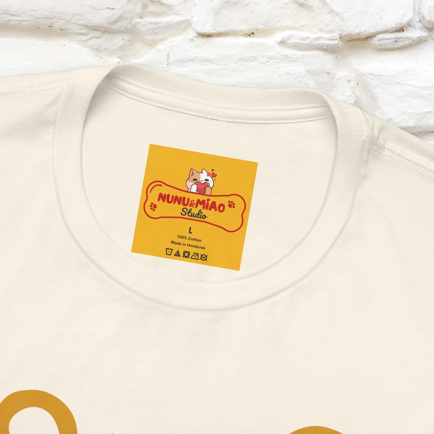 ''Power'' | Cat T-Shirt Front and Back Design | Nunu&Miao Studio - Nunu&Miao Studio