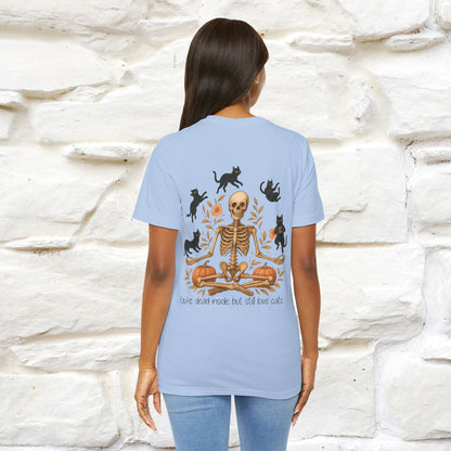 "You're Dead Inside But Still Love Cats " Halloween Cat T-shirt |Nunu&Miao Studio - Nunu&Miao Studio